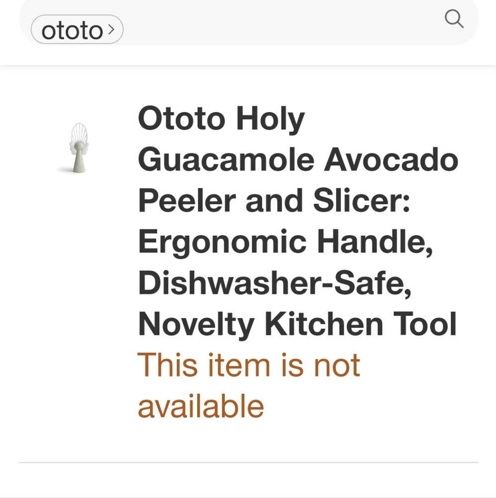 Holy Guacamole Avocado Peeler and Slicer - BPA Free by Ototo BNWT 5☆ RETIRED